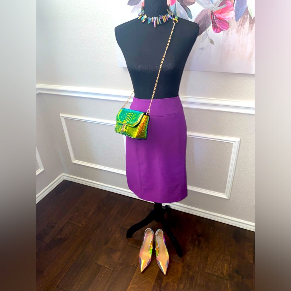 Worthington Purple Skirt || Size 16